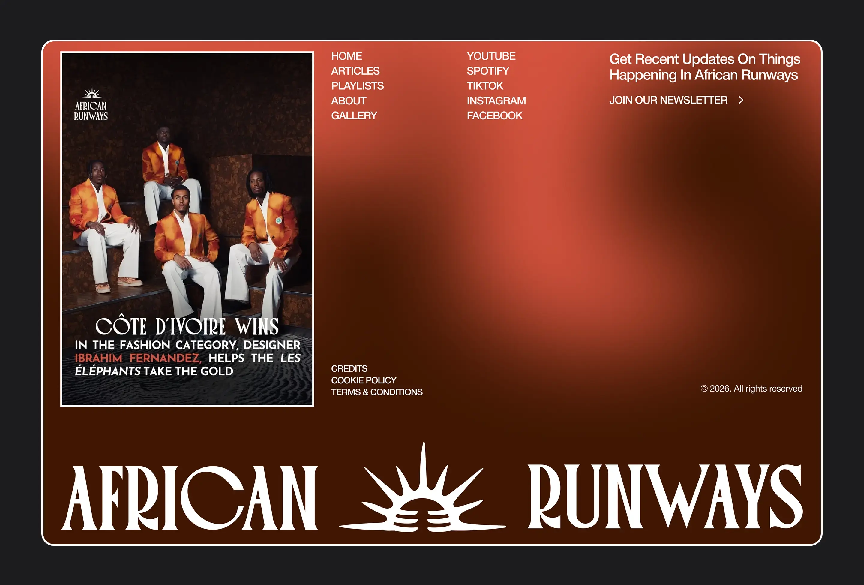AFRICAN RUNWAYS